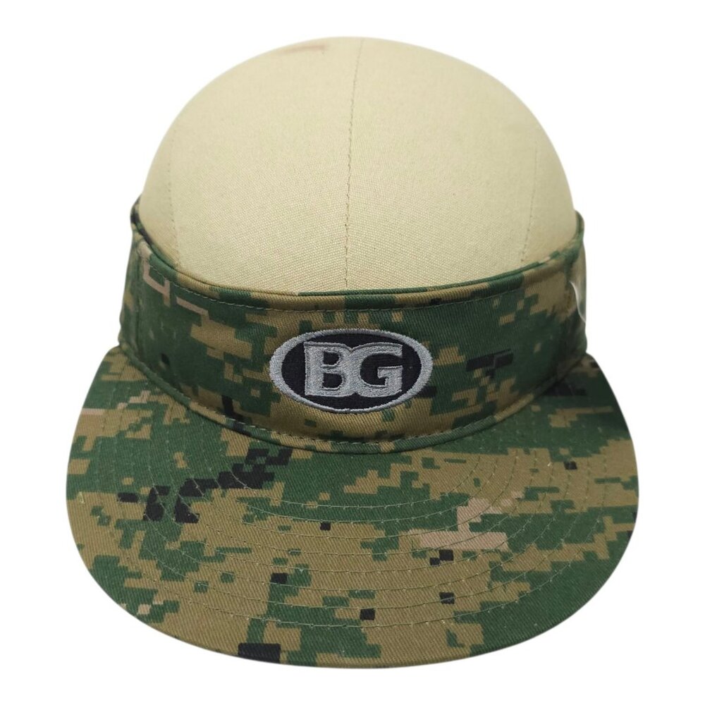 BG Camo Visor Decky Adjustable Strapback Cap Hunting Camouflage Hat 3010 NEW